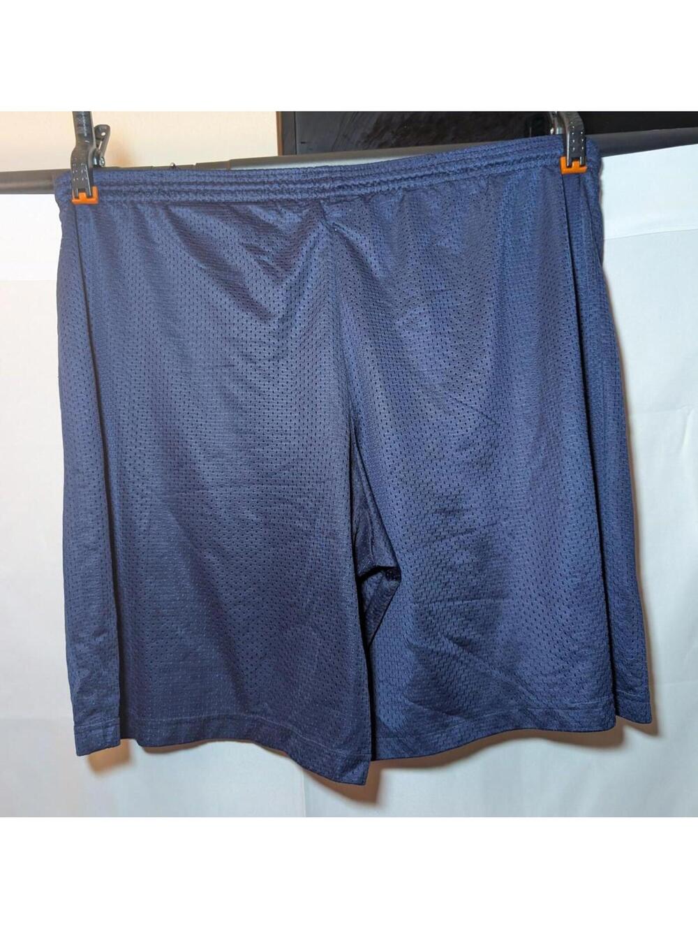 A4 Vintage Men's Navy Blue Athletic Mesh Shorts Small/Medium